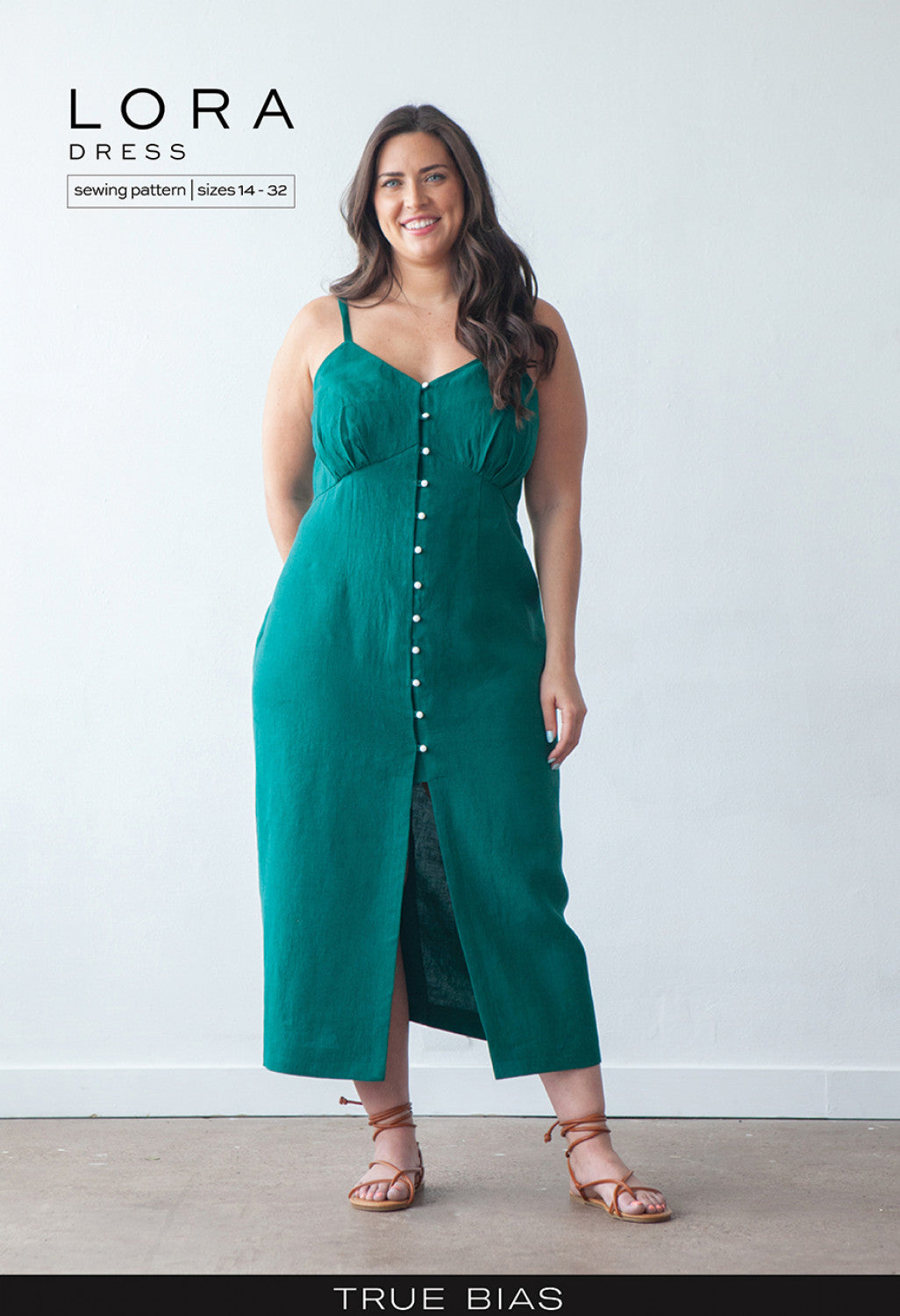 Lora Dress Pattern - Sizes 14-32