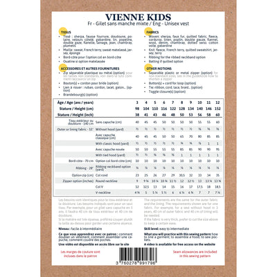 Vienne Vest Pattern | 3-12 Years