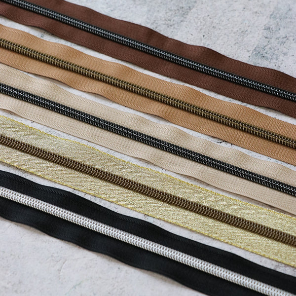 Vintage Modern Zipper Bundle - Thread Count Fabrics