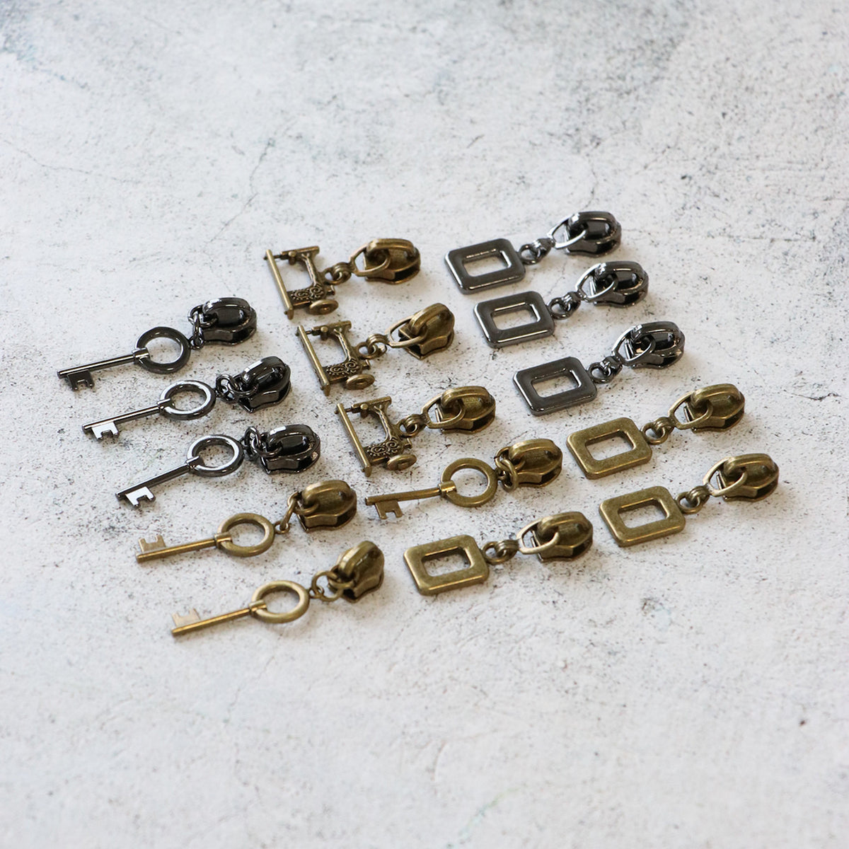 Vintage Modern Zipper Bundle