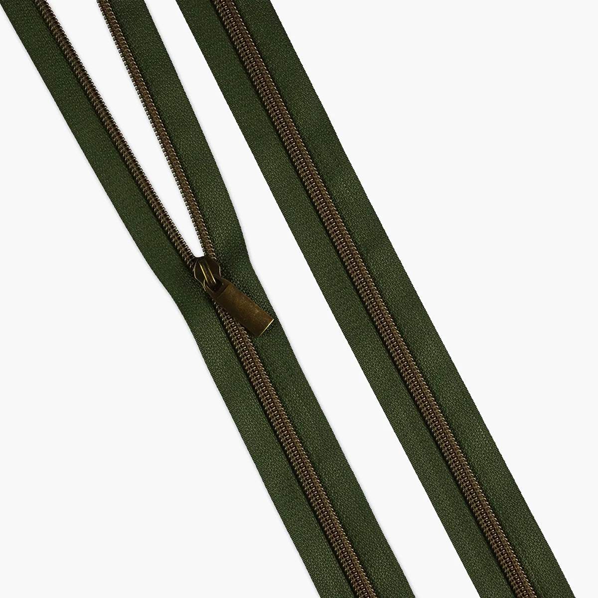 Zipper By The Yard Teeth #5 - Fern Tape