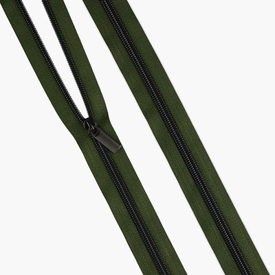 Zipper By The Yard Teeth #5 - Fern Tape