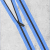 Zipper By The Yard Teeth #5 - Blue Tape