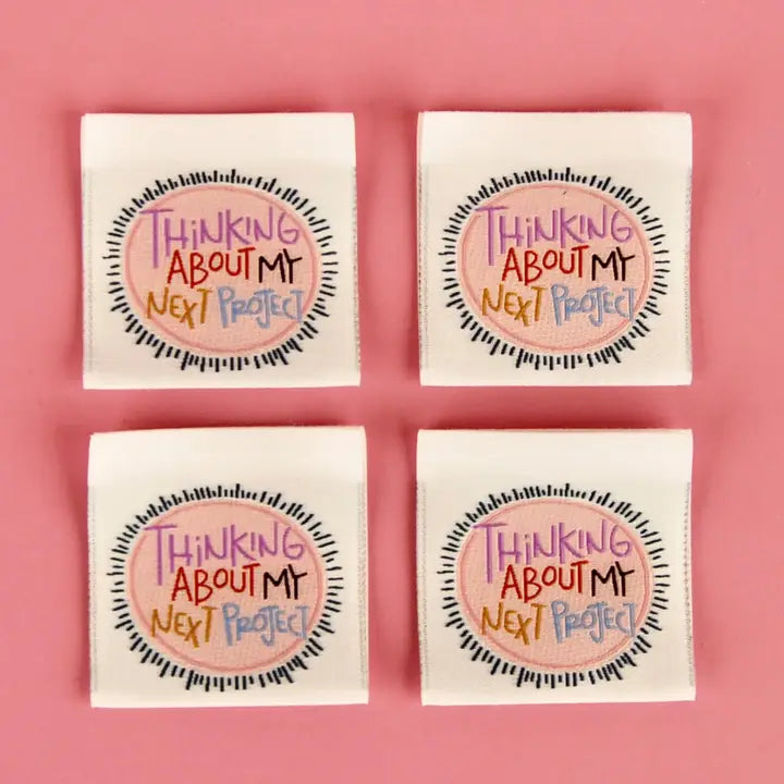 Woven Garment Labels 4-Pack - Next Project
