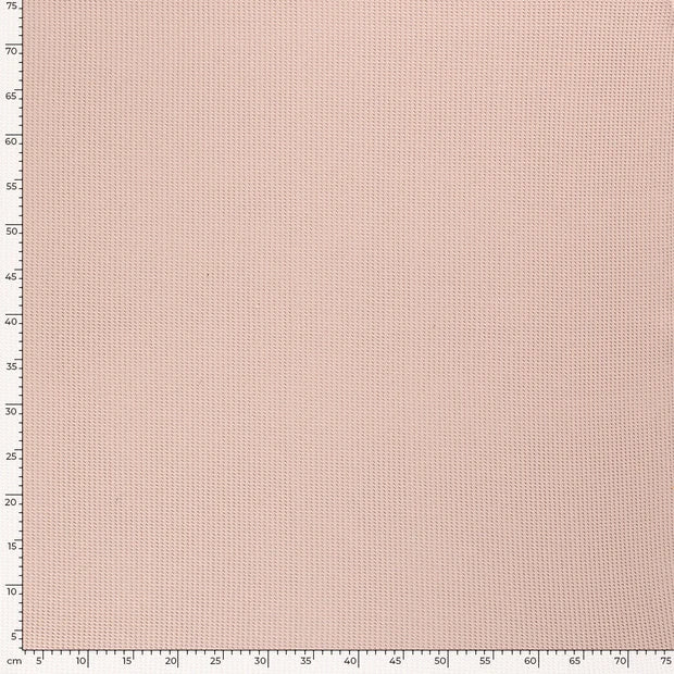 Stretch Waffle Knit - Light Pink