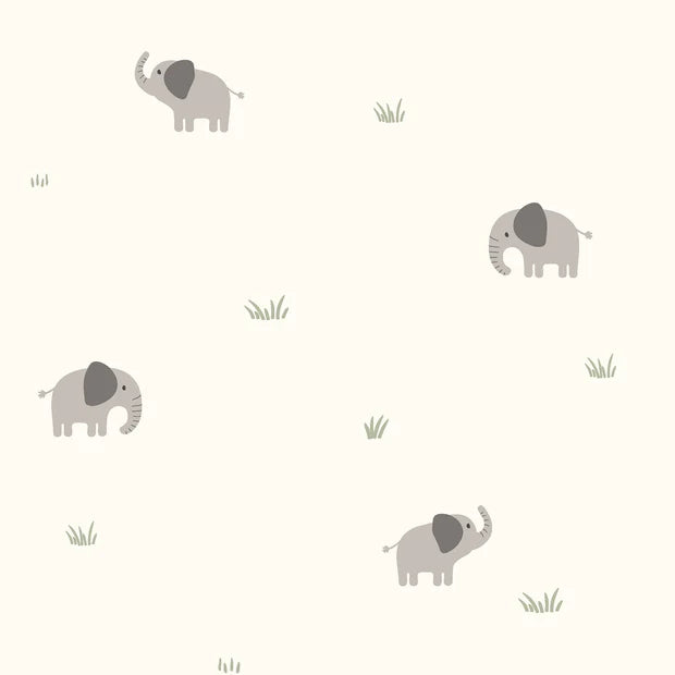 Cotton Poplin - Elephants