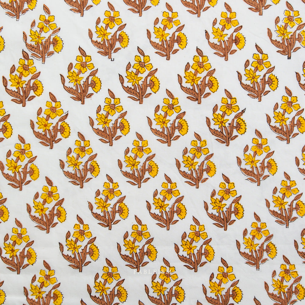 Indian Block Prints - Cottage - Weekend Floral Summer
