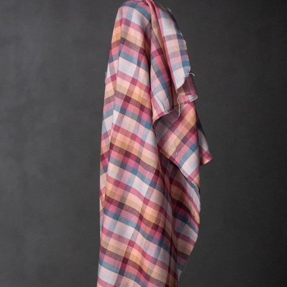 Cotton Linen - Estelle Check