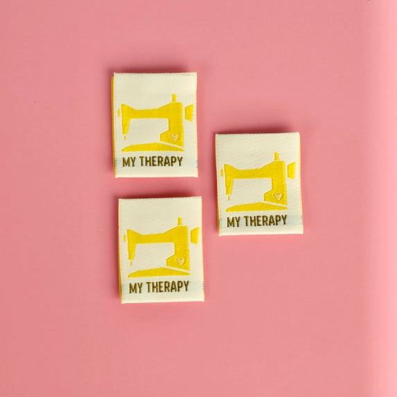Woven Garment Labels 3-Pack - My Therapy