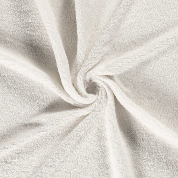 Sherpa Fleece Off White - 1 yard