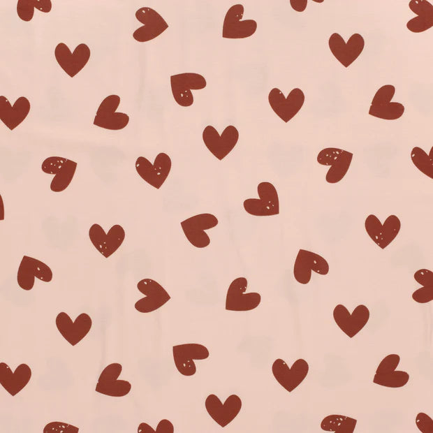 Pink Hearts | Knit