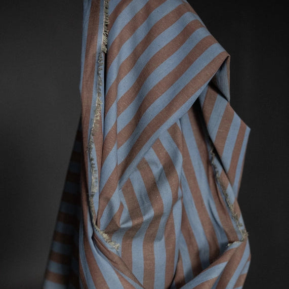 Cotton Linen - Workwear Stripe