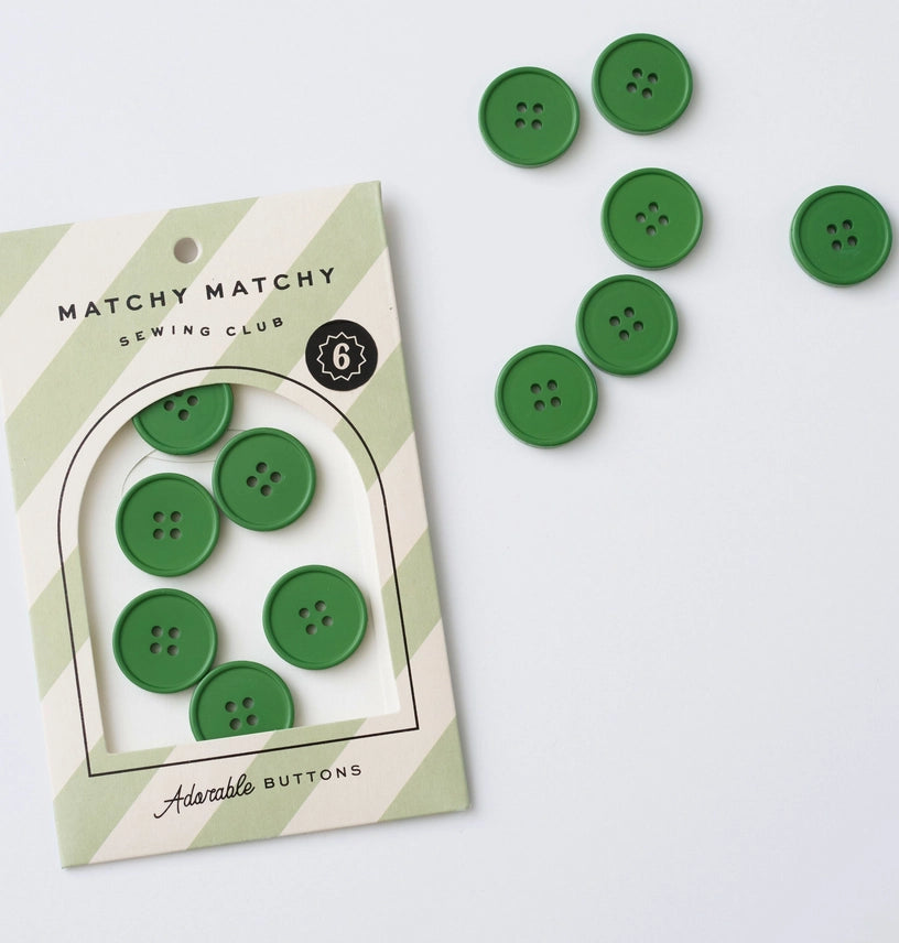 Grass 7/8" Retro Buttons