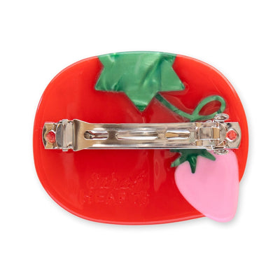 Tomato Pincushion | French Barrette Hair Clip