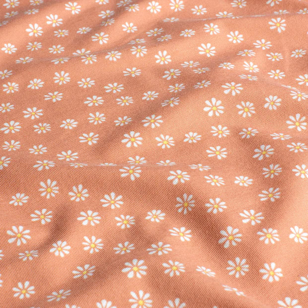 Daisies Peach | Knit