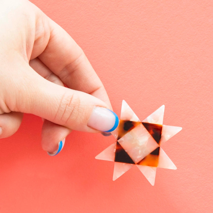 Sawtooth Star | Hair Clip