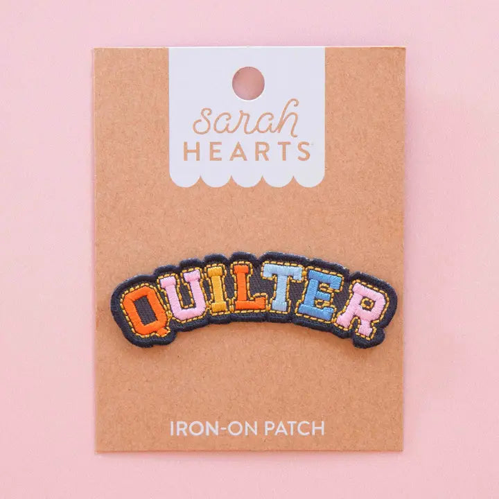 Quilter | Iron-On Patch