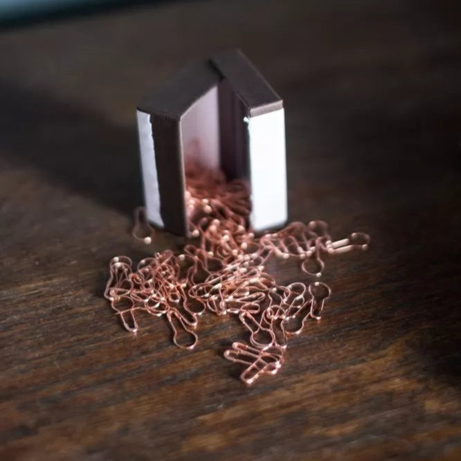 Coppered Bulb Pins