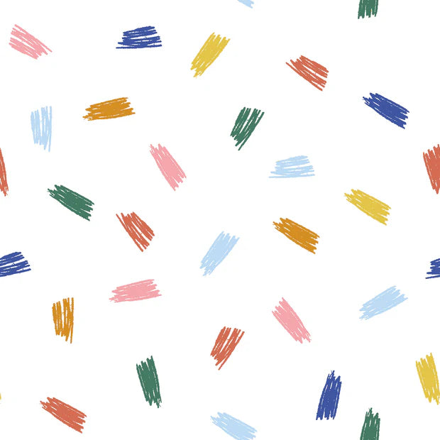 Cotton Poplin - Scribbles