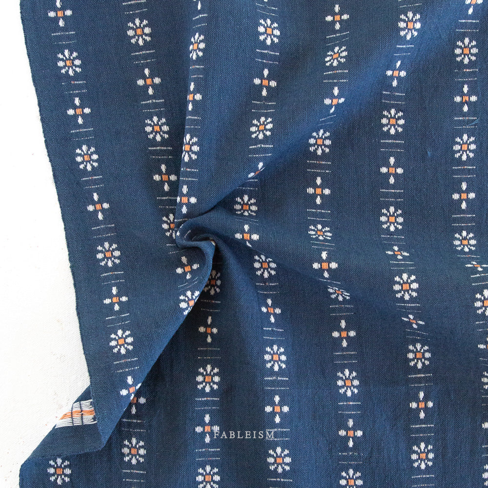 Forest Forage Daisies - Indigo