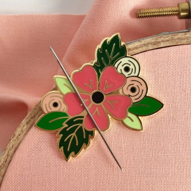 Floral Needle Minder