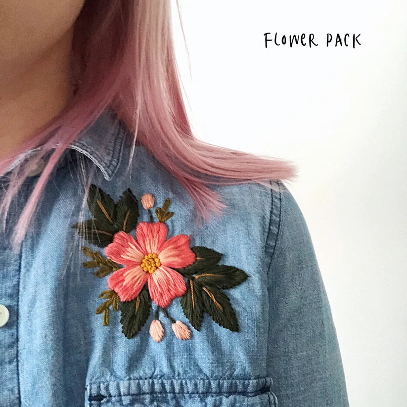 Stick &amp; Stitch Embroidery Designs - Flower Pack