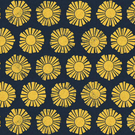 By The Seaside - Sunshine Navy | Canvas