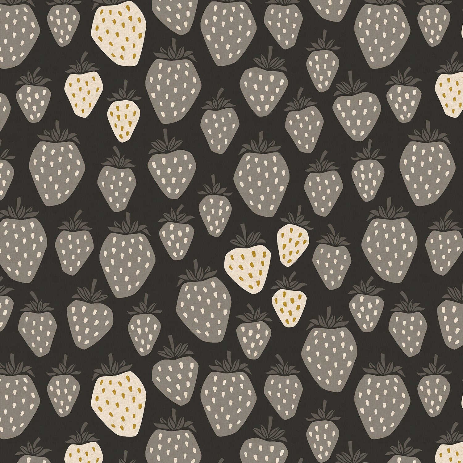 Under the Apple Tree - Queen Of Berries Starry Black | Canvas