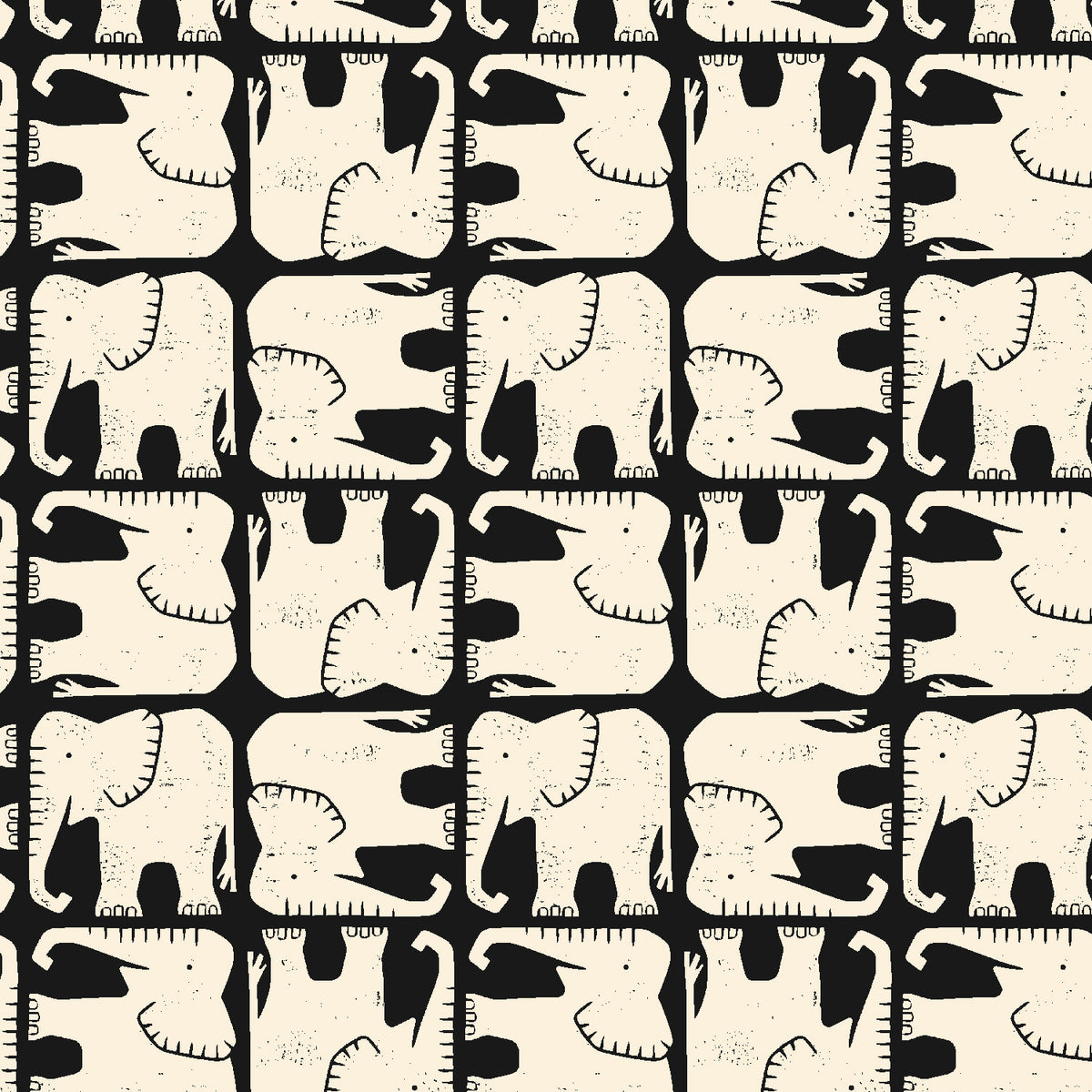Rising Sun - Jolly Elephant Black