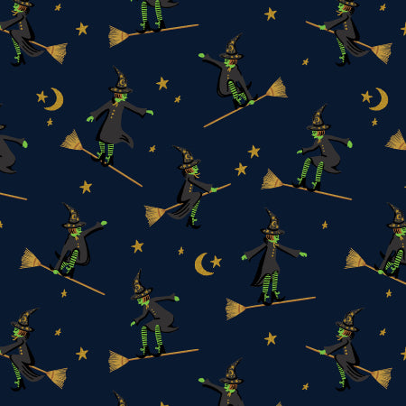 Halloween - Wicked Witches Navy
