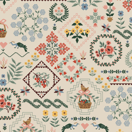 Home Sweet Home - Heritage Sampler | Canvas