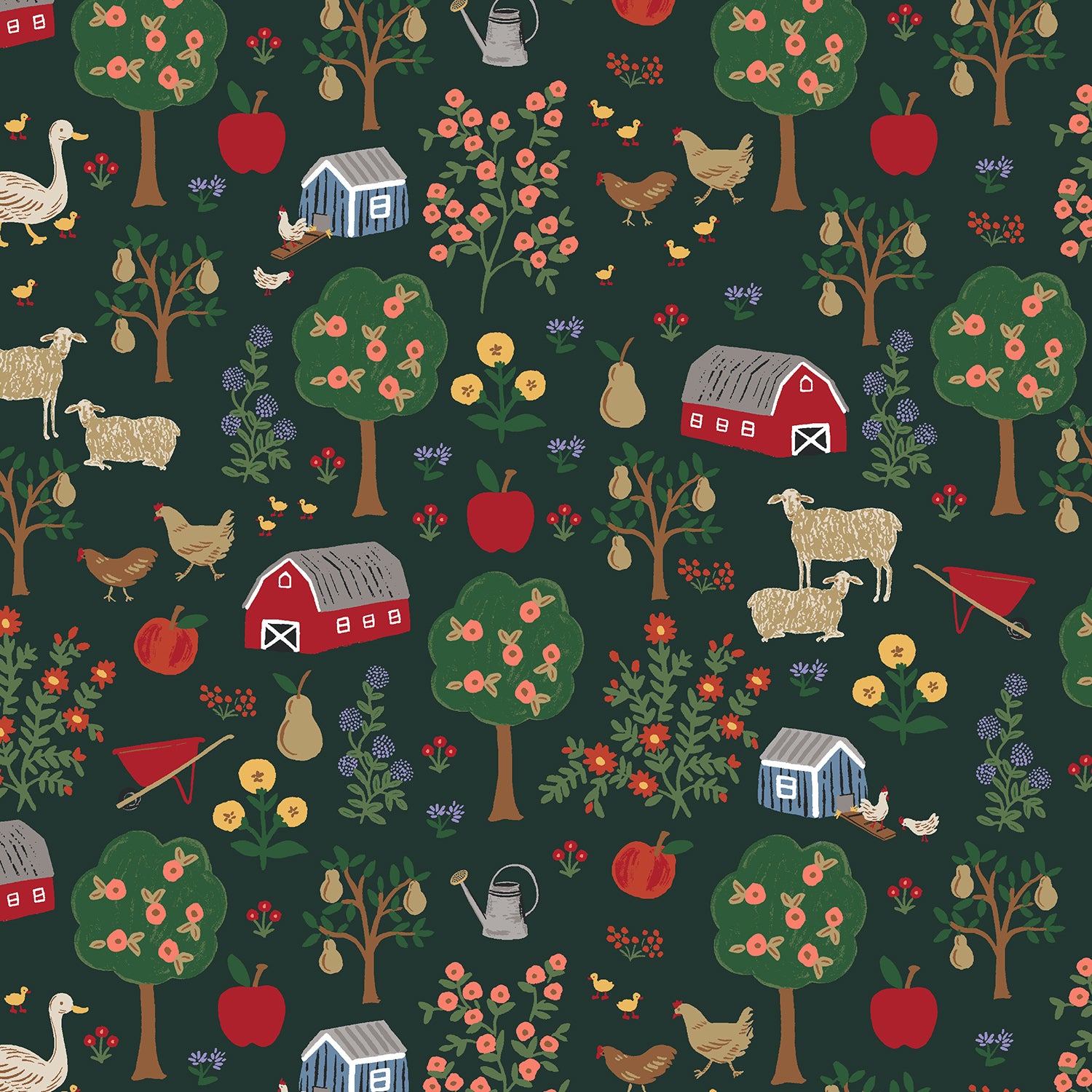 Home Sweet Home - Farmhouse Evergreen