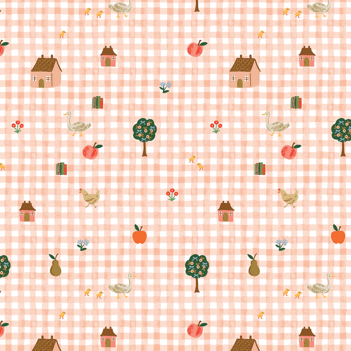 Home Sweet Home - Gingham Pink