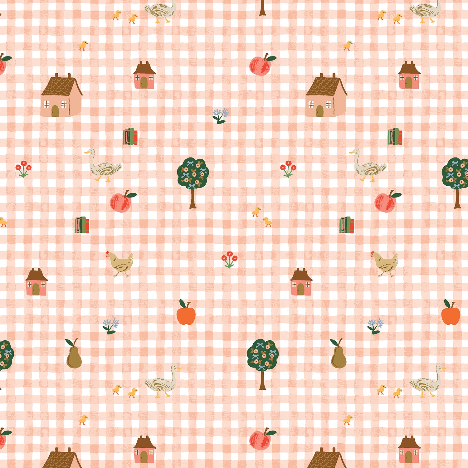 Home Sweet Home - Gingham Pink