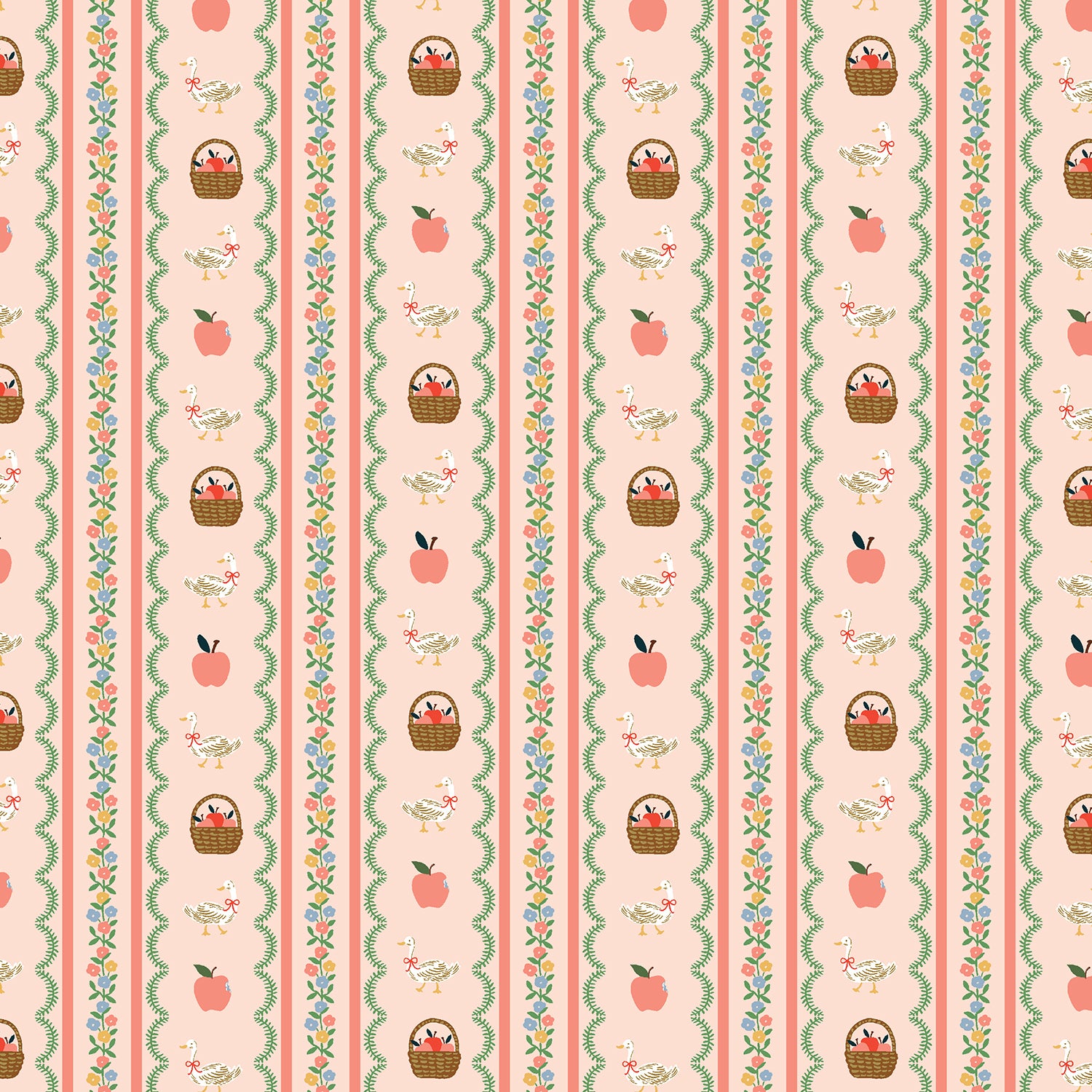 Home Sweet Home - Farmhouse Stripe Pink