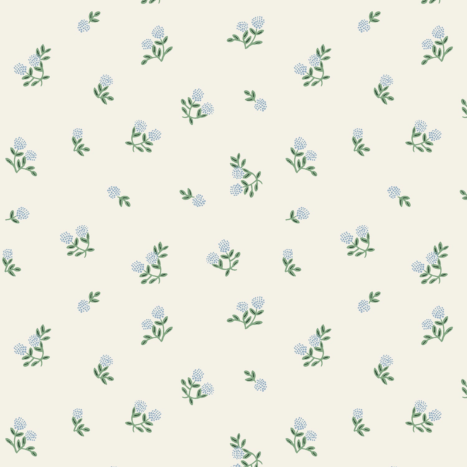 Home Sweet Home - Ditsy Hydrangea Cream