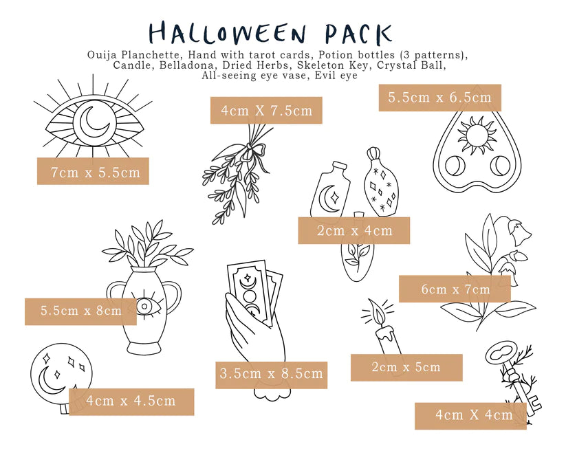 Stick &amp; Stitch Embroidery Designs - Spooky