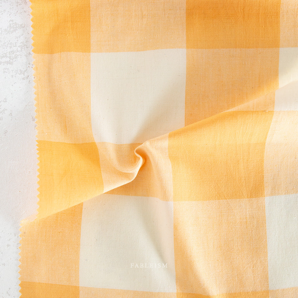 Swedish Holiday - Plaid - Goldenrod