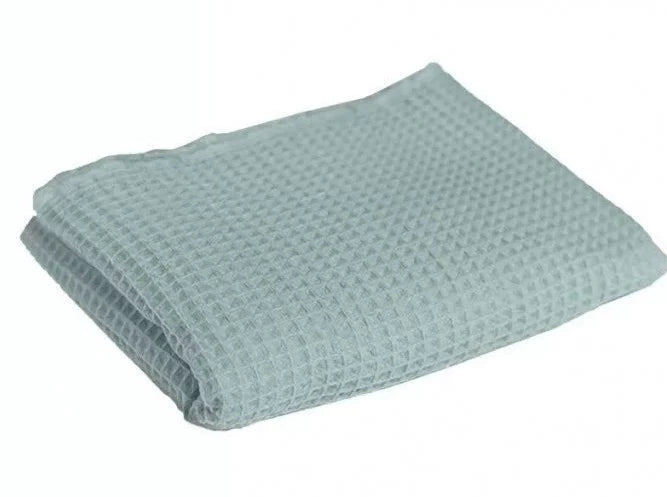 Waffle Pique - Sea Green