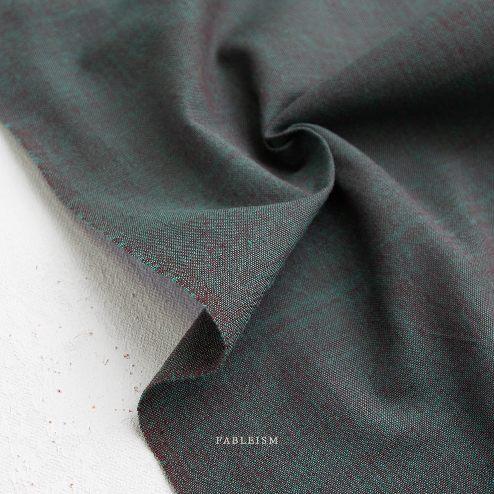 Watercolor Wovens - Peacock