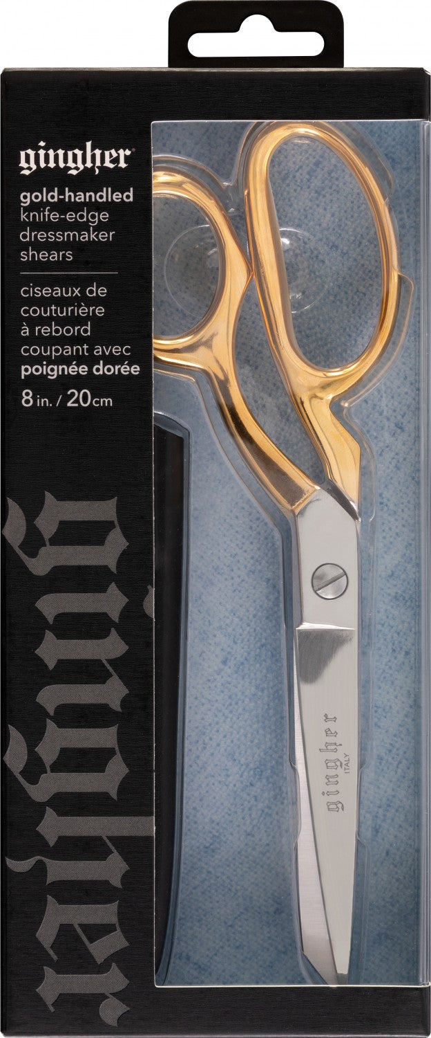 Gingher - Gold Handled Dressmaker Scissors