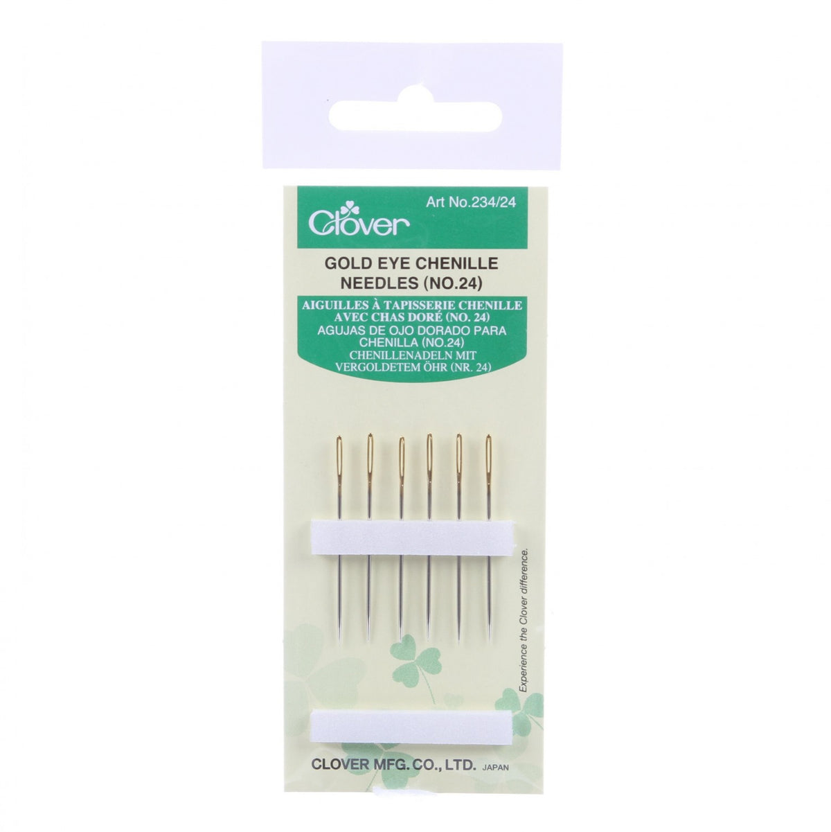 Gold Eye Chenille Needles Size 24