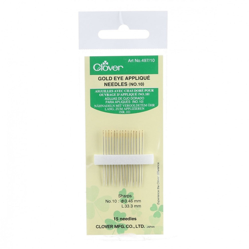 Applique Needles Size 10