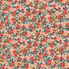 Les Fleurs - Rosa - Peach - Thread Count Fabrics - Cotton + Steel