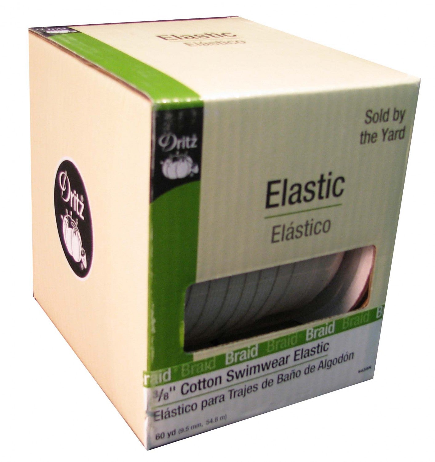 Elastic - 3/8" Cotton Swimwear Elastic