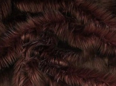 Arctic Husky Fur Burgundy