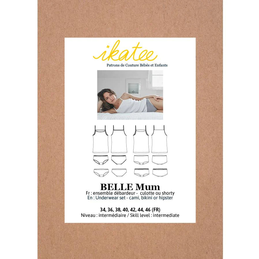 Belle Underwear Set Pattern