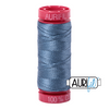Aurifil 12wt - Blue Grey | Small Spool
