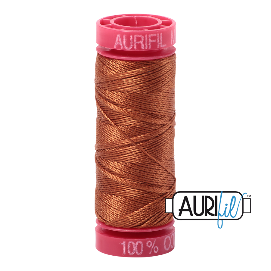 Aurifil 12wt - Cinnamon | Small Spool