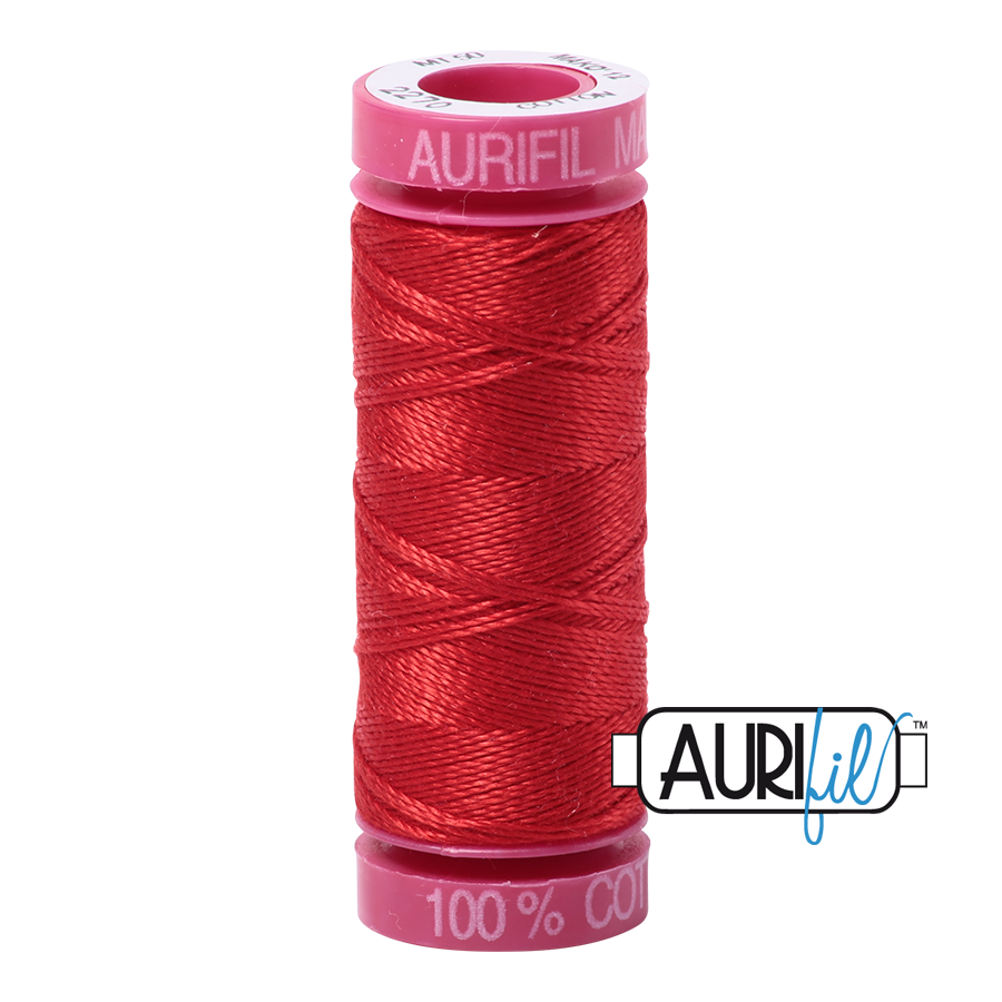 Aurifil 12wt - Paprika | Small Spool